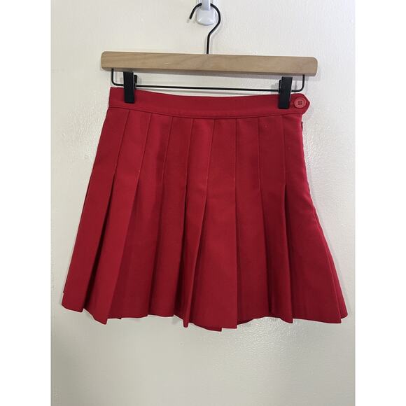 American Apparel Dresses & Skirts - Y2K 90s USA Mini Ruffle Skirt Academia School Girl Retro Preppy Office Clueless